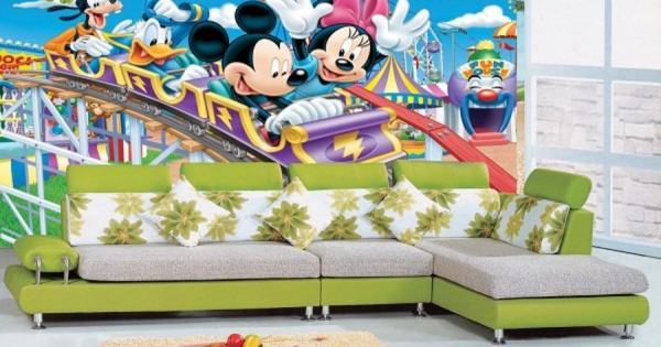 Tranh Dán Tường Chuột Mickey