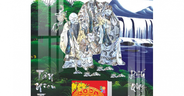 Lịch Gỗ Treo Tường Laminate Tráng Gương 2026 (40x60 cm) - Phúc Lộc Thọ (TV37) - In Quảng Cáo Logo Theo Yêu Cầu