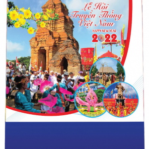 Lịch Để Bàn Vuông Chữ A 2022 (17x19cm) - Lễ Hội Truyền Thống Việt Nam - KTV50