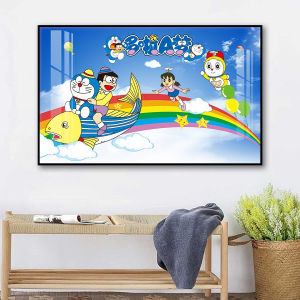 Tranh Treo Tường Phòng Bé Doraemon - Tranh Canvas - 40x60 cm