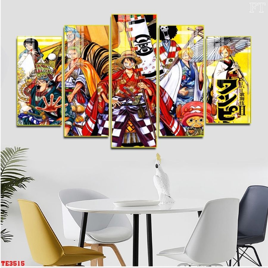 Tranh treo tường One Piece sẽ đưa bạn vào thế giới tuyệt vời của One Piece. Những bức tranh đẹp mắt này sẽ là điểm nhấn tuyệt vời cho căn phòng của bạn. Hãy vào xem những bức tranh này để cảm nhận sức mạnh và tính cách đặc biệt của những nhân vật trong One Piece.
