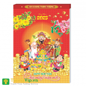 Lịch Bloc Đại 2023 (14.5x20.5 cm) - Phúc Lộc Thọ