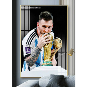 Tranh Treo Tường Cầu Thủ Bóng Đá Lionel Messi 1 (14 Mẫu)