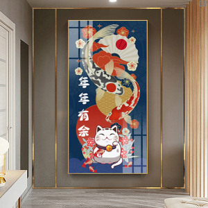 Tranh Treo Tường Mèo Nhật Bản 2023 (6 Mẫu)
