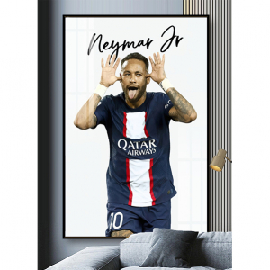 Tranh Treo Tường Cầu Thủ Bóng Đá Nổi Tiếng Neymar JR 03