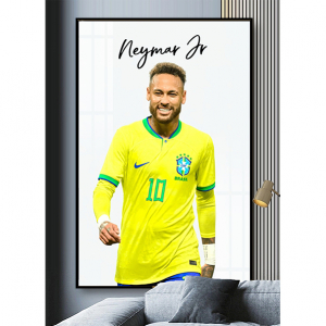 Tranh Treo Tường Cầu Thủ Bóng Đá Nổi Tiếng Neymar JR 05