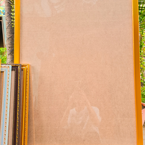 Khung Ảnh 60x80cm  - Khung Bằng Khen Composite, Mặt Mica Treo Tường Màu Vàng Bản To