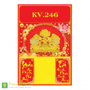 Bìa Lịch 2024 Dán Nổi (40x60 cm) - KVTV246 - KVTV249B (5 Mẫu)