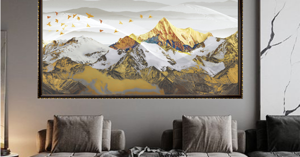 Tranh Canvas Phong Cảnh Đóng Khung Cao Cấp 03