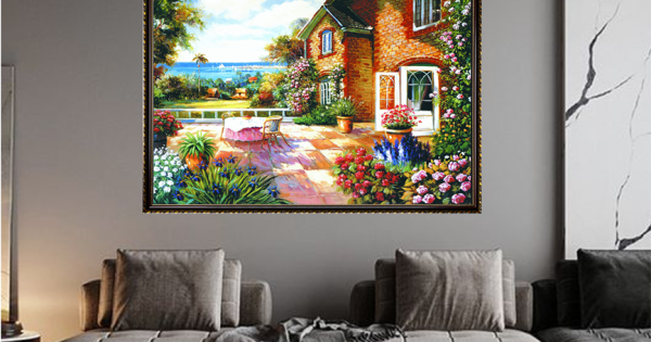 Tranh Canvas Phong Cảnh Đóng Khung Cao Cấp 04