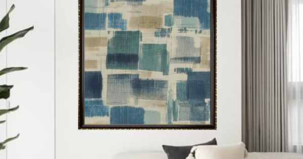 Tranh Canvas Trừu Tượng Đóng Khung Cao Cấp