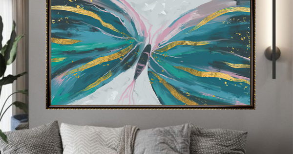 Tranh Canvas Trừu Tượng Đóng Khung Cao Cấp 05