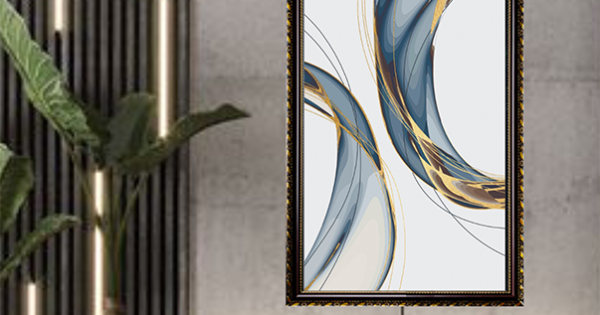 Tranh Canvas Trừu Tượng Đóng Khung Cao Cấp 09