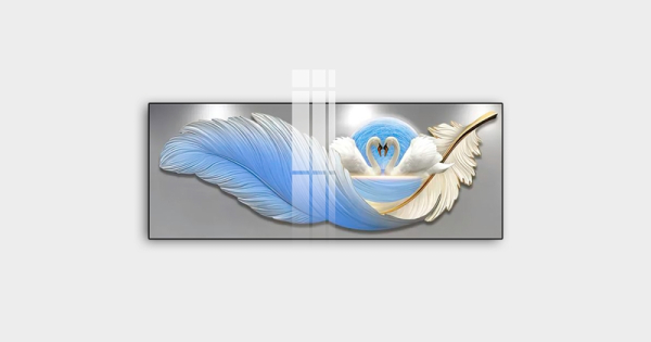 Tranh Treo Tường 3D Giả Led (5 Mẫu)