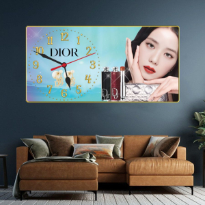Quà Tặng Doanh Nghiệp - Tranh Đồng Hồ Tráng Gương Quảng Cáo Có In Logo Và Thiết Kế Theo Yêu Cầu - Dior