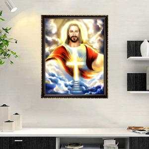 Tranh Canvas Chúa Giê-su Đóng Khung Cao Cấp