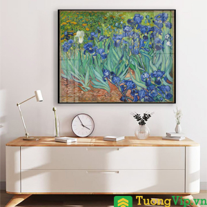 Tranh Treo Tường Hoa Diên Vĩ - Irises (1889) By Vincent Van Gogh
