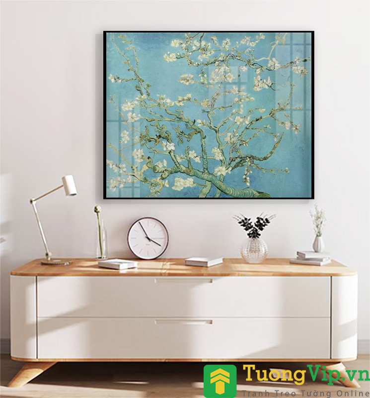 Tranh Treo Tường Hoa Hạnh Nhân - Almond Blossom (1890) By Vincent Van Gogh