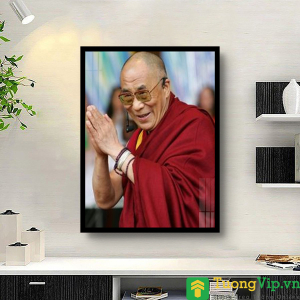 Tranh Treo Tường Nhà Lãnh Đạo Tinh Thần Phật Giáo Tây Tạng - Đạt-lại Lạt-ma (Dalai Lama)