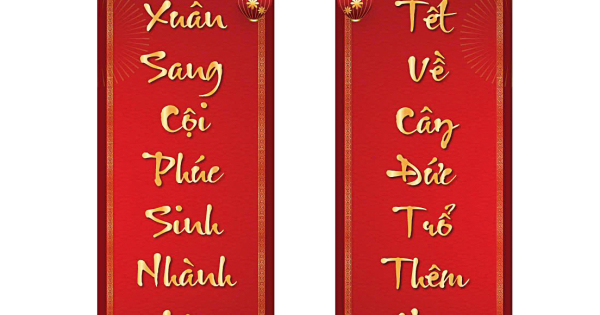 Tranh Liễn (30x90CM) Câu Đối Trang Trí - 