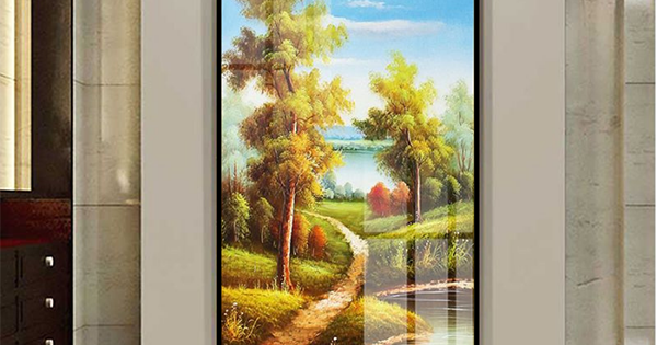 Tranh Treo Tường Sơn Dầu Phong Cảnh Hữu Tình 02