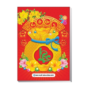Lịch Bloc Đại Rời 2026 (14.5 x 20.5 cm) - Hoa Và Phong Thuỷ - TVKV