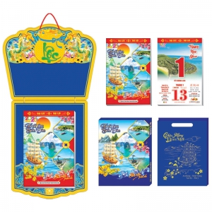 Lịch Bloc Siêu Đại 2026 (20 x 30 cm) - Trái Tim Biển Đảo - TVKV