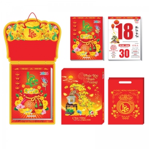 Lịch Bloc Siêu Cực Đại 2026 (30x40 cm) - Hoa Và Phong Thủy - TVKV
