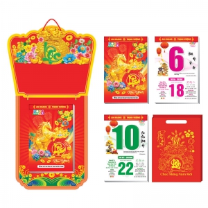 Lịch Bloc Đại Đặc Biệt 2026 (17 x 26 cm) - Tài Lộc 02 - TVKV