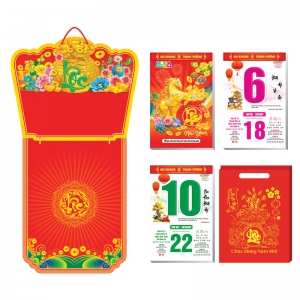Lịch Bloc Đại Đặc Biệt 2026 (17 x 26 cm) - Tài Lộc 02 - TVKV