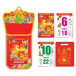 Lịch Bloc Đại Đặc Biệt 2026 (17 x 26 cm) - Tài Lộc 03 - TVKV