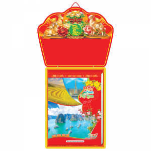 Lịch Treo Tường 53 Tuần 2027 (30 x 40 cm) - Một V&ograve;ng Việt Nam - TVKV11