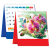 Lịch Để B&agrave;n 2027 (19x17 cm) - Lan Hồ Điệp - Mẫu TVKV218
