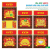 B&igrave;a Gấp 40x73cm Khung N&acirc;u D&aacute;n Chữ Nổi 3D 2027 (Gắn Bloc) - Mẫu TVKV30-35