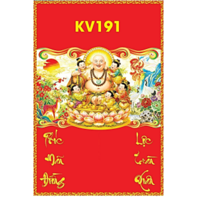 B&igrave;a 40x60cm In Offset D&aacute;n Chữ Nổi 3D 2027 (Gắn Bloc) - Mẫu TVKV191-197