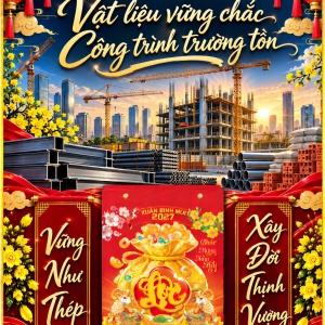 Lịch Độc Quyền Mẫu Vật Liệu X&acirc;y Dựng - Lịch Treo Tường Laminate Tr&aacute;ng Gương 2027 (40x60 cm)